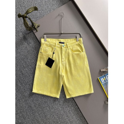 Louis Vuitton Short Jeans For Men in 216222