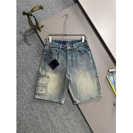 Louis Vuitton Short Jeans For Men in 216224