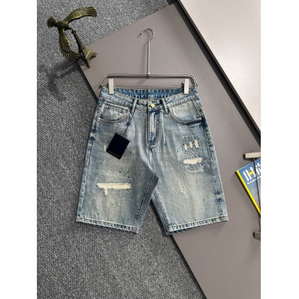 Louis Vuitton Short Jeans For Men in 216227