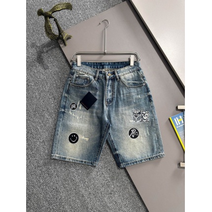 Louis Vuitton Short Jeans For Men in 216229