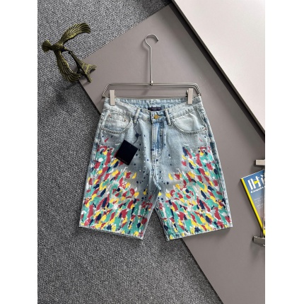 Louis Vuitton Short Jeans For Men in 216231