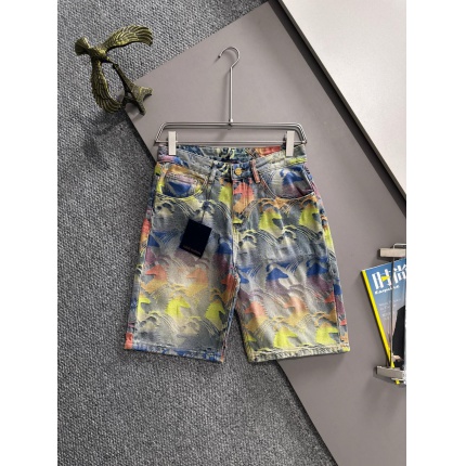 Louis Vuitton Short Jeans For Men in 216232