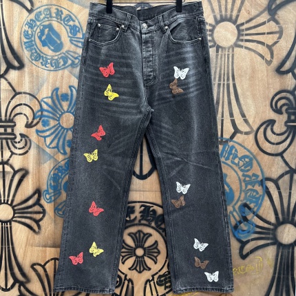 Cheap Chrome Hearts Jeans in 216300, $80 USD- [IB216300] - Replica Chrome Hearts Jeans