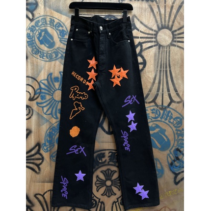 Cheap Chrome Hearts Jeans in 216321, $80 USD- [IB216321] - Replica Chrome Hearts Jeans