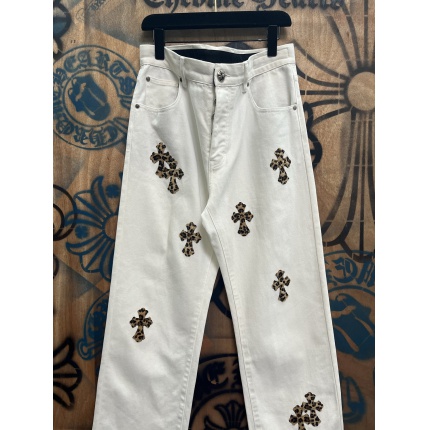 Cheap Chrome Hearts Jeans in 216397, $80 USD- [IB216397] - Replica Chrome Hearts Jeans