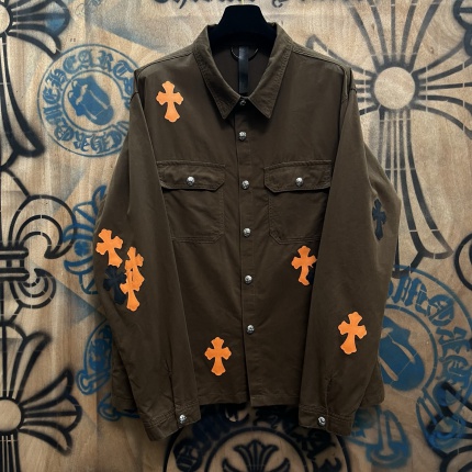 Cheap Chrome Hearts Jackets in 216407, $90 USD- [IB216407] - Replica Chrome Hearts Jackets