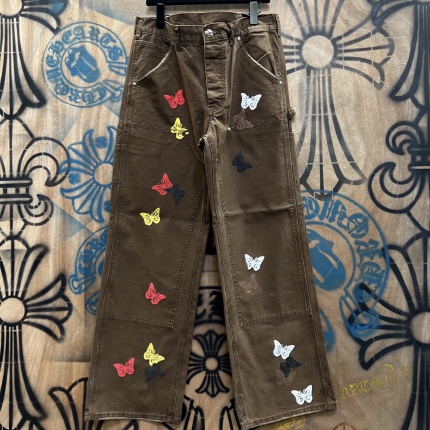 Cheap Chrome Hearts Jeans in 216427, $80 USD- [IB216427] - Replica Chrome Hearts Jeans