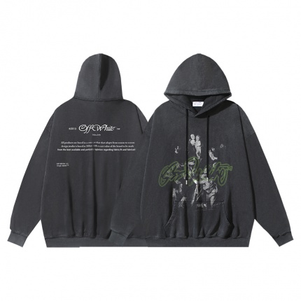 Cheap Off White Hoodies for Men in 216498, $50 USD- [IB216498] - Replica Off White Hoodies for Men