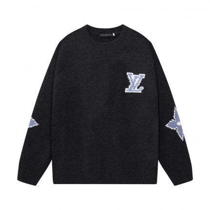Cheap Louis Vuitton  Sweaters for Men in 216576, $60 USD- [IB216576] - Replica Louis Vuitton  Sweaters for Men
