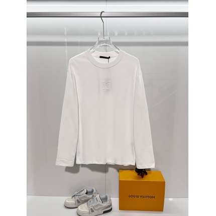Louis Vuitton Long-Sleeved T-shirts for Men in 216586