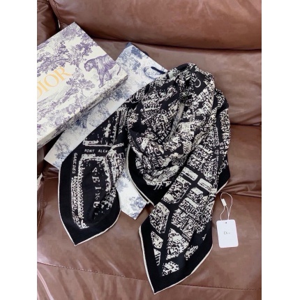 New Dior high-quality scarf in 216685