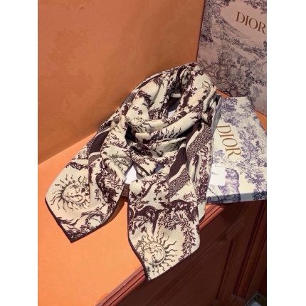 New Dior high-quality scarf in 216702