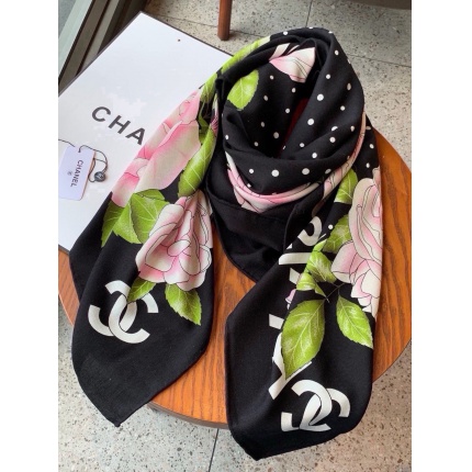 Cheap New Chanel high-quality scarf in 216810, $55 USD- [IB216810] - Replica Chanel Scarf