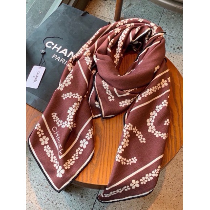 Cheap New Chanel high-quality scarf in 216820, $55 USD- [IB216820] - Replica Chanel Scarf