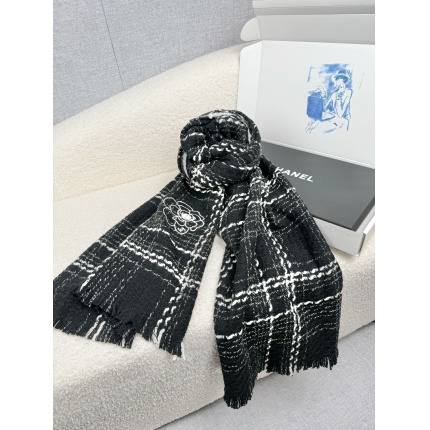 Cheap New Chanel high-quality scarf in 216828, $50 USD- [IB216828] - Replica Chanel Scarf