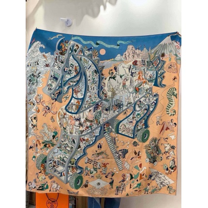 New Hermes high-quality scarf in 216926
