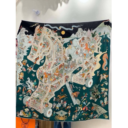 New Hermes high-quality scarf in 216929