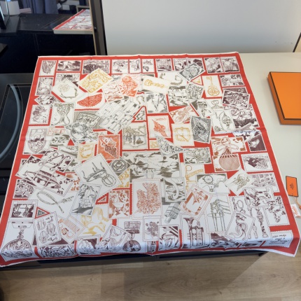 New Hermes high-quality scarf in 216942