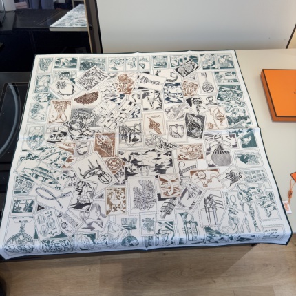 New Hermes high-quality scarf in 216944