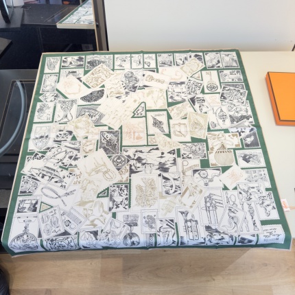 New Hermes high-quality scarf in 216945