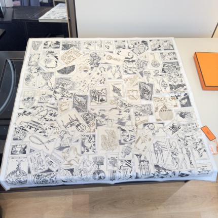 New Hermes high-quality scarf in 216946