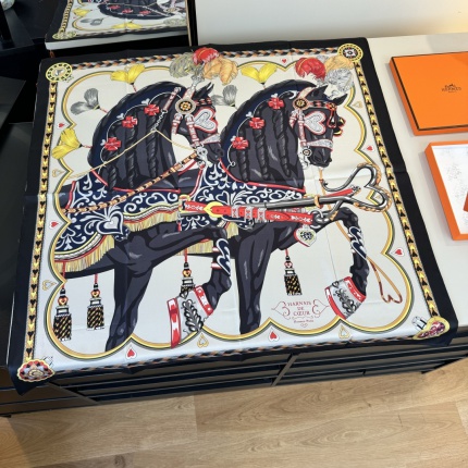 New Hermes high-quality scarf in 216966
