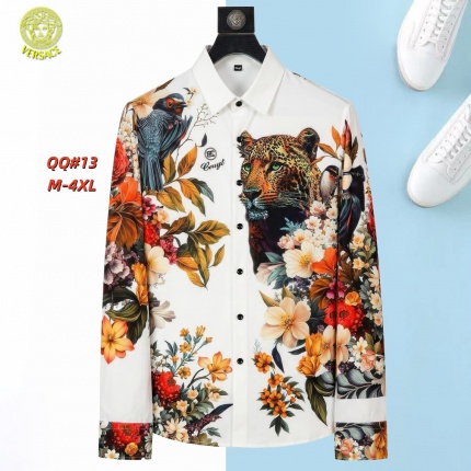 Versace Long-Sleeved Polo Shirts in 217038