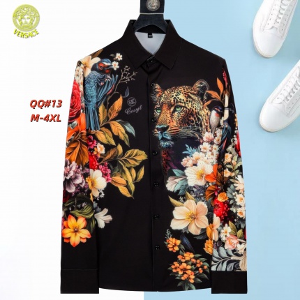 Versace Long-Sleeved Polo Shirts in 217039