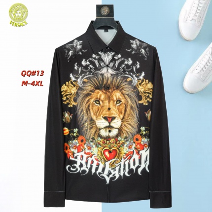 Versace Long-Sleeved Polo Shirts in 217074