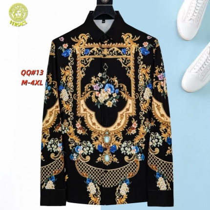 Versace Long-Sleeved Polo Shirts in 217080