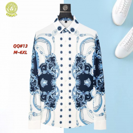 Versace Long-Sleeved Polo Shirts in 217083