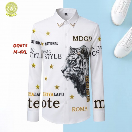 Versace Long-Sleeved Polo Shirts in 217086