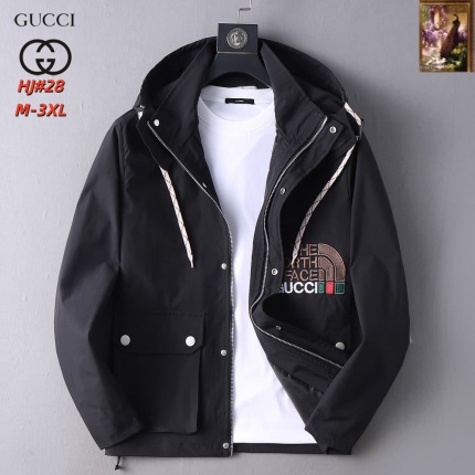 Cheap Gucci Thin Jackets For Men in 217108, $70 USD- [IB217108] - Replica Gucci Thin Jackets For Men