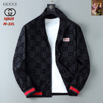 Cheap Gucci Thin Jackets For Men in 217111, $70 USD- [IB217111] - Replica Gucci Thin Jackets For Men