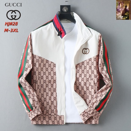 Cheap Gucci Thin Jackets For Men in 217119, $70 USD- [IB217119] - Replica Gucci Thin Jackets For Men