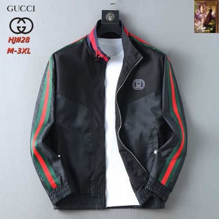 Cheap Gucci Thin Jackets For Men in 217121, $70 USD- [IB217121] - Replica Gucci Thin Jackets For Men