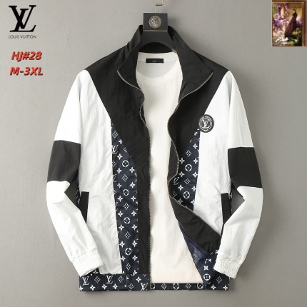 Cheap Louis Vuitton Thin Jackets For Men in 217159, $70 USD- [IB217159] - Replica Louis Vuitton Thin Jackets For Men