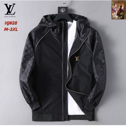 Cheap Louis Vuitton Thin Jackets For Men in 217166, $70 USD- [IB217166] - Replica Louis Vuitton Thin Jackets For Men
