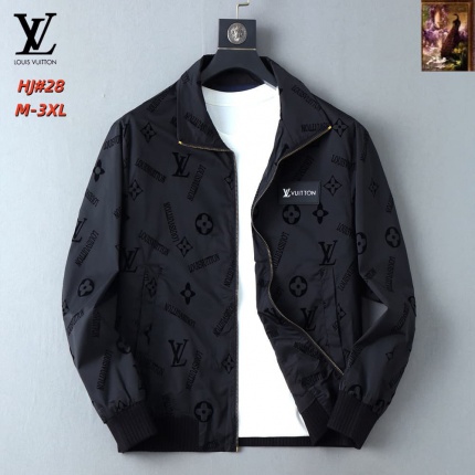 Cheap Louis Vuitton Thin Jackets For Men in 217169, $70 USD- [IB217169] - Replica Louis Vuitton Thin Jackets For Men