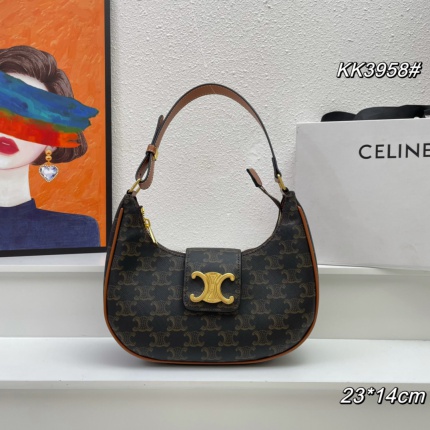 New Celine crescent-shaped bag in 217343