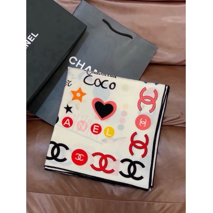 Cheap New  Chanel high-quality scarf in 217659, $55 USD- [IB217659] - Replica Chanel Scarf