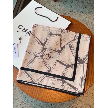 New  Chanel high-quality scarf in 217672