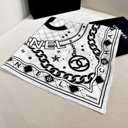 Cheap New  Chanel high-quality scarf in 217673, $55 USD- [IB217673] - Replica Chanel Scarf