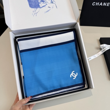 New  Chanel high-quality scarf in 217682