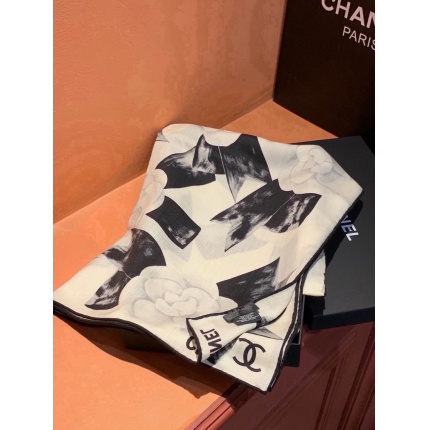 Cheap New  Chanel high-quality scarf in 217685, $55 USD- [IB217685] - Replica Chanel Scarf