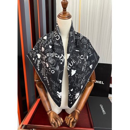 New  Chanel high-quality scarf in 217691