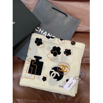 Cheap New  Chanel high-quality scarf in 217711, $55 USD- [IB217711] - Replica Chanel Scarf