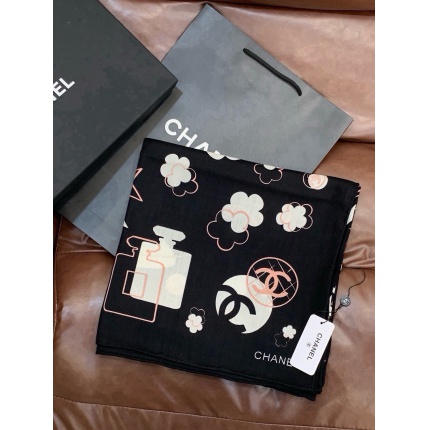 New  Chanel high-quality scarf in 217713