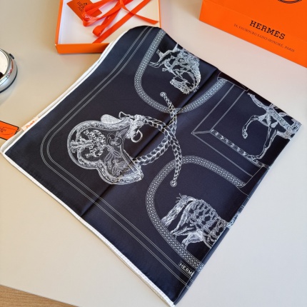 New Hermes high-quality scarf in 217737