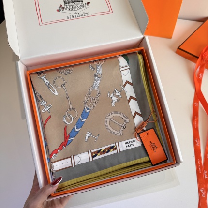 New Hermes high-quality scarf in 217738